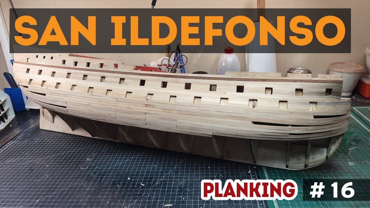Building the model ship San Ildefonso from Occre 16