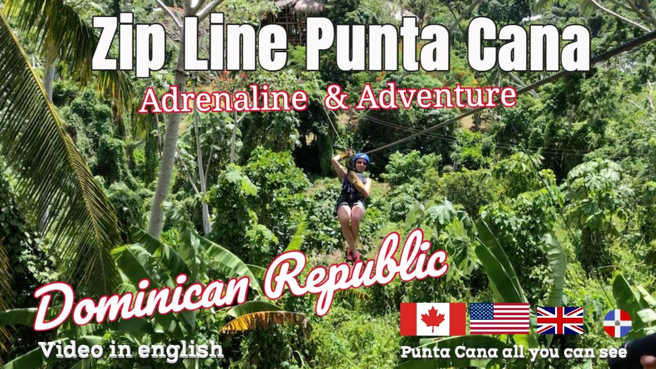 Unleash the Adventure!!! Zip Line Excursion Punta Cana