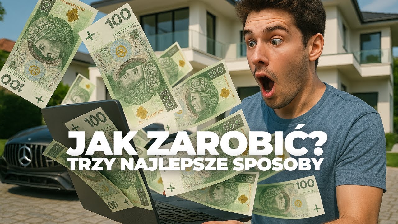 Jak zarobić w 2025 roku - 3 najlepsze sposoby!