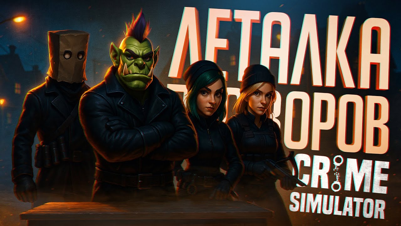 ЭТА КАК ЛЕТАЛКА, НО ТОЛЬКО ПРО ВОРОВСТВО И ОГРАБЛЕНИЯ — Crime Simulator // ВОРОВСКАЯ НАРЕЗКА