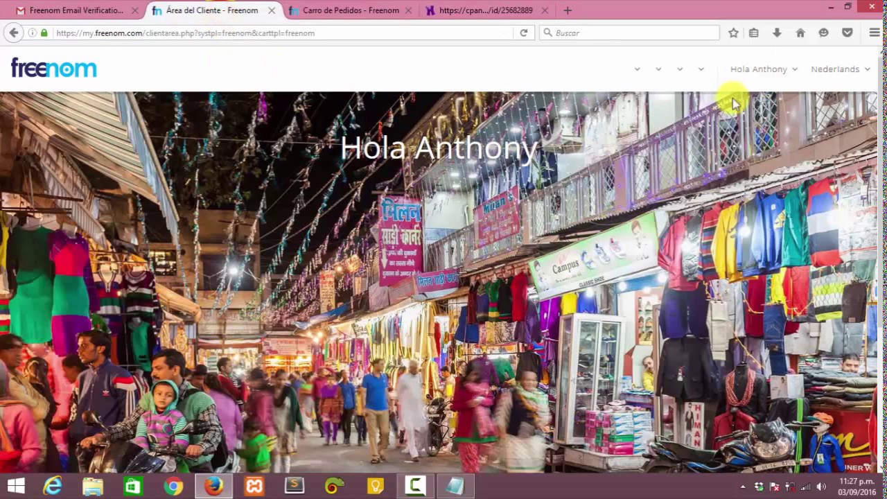 Configurando Host y Dominio gratis (Freedom y Hostinger)