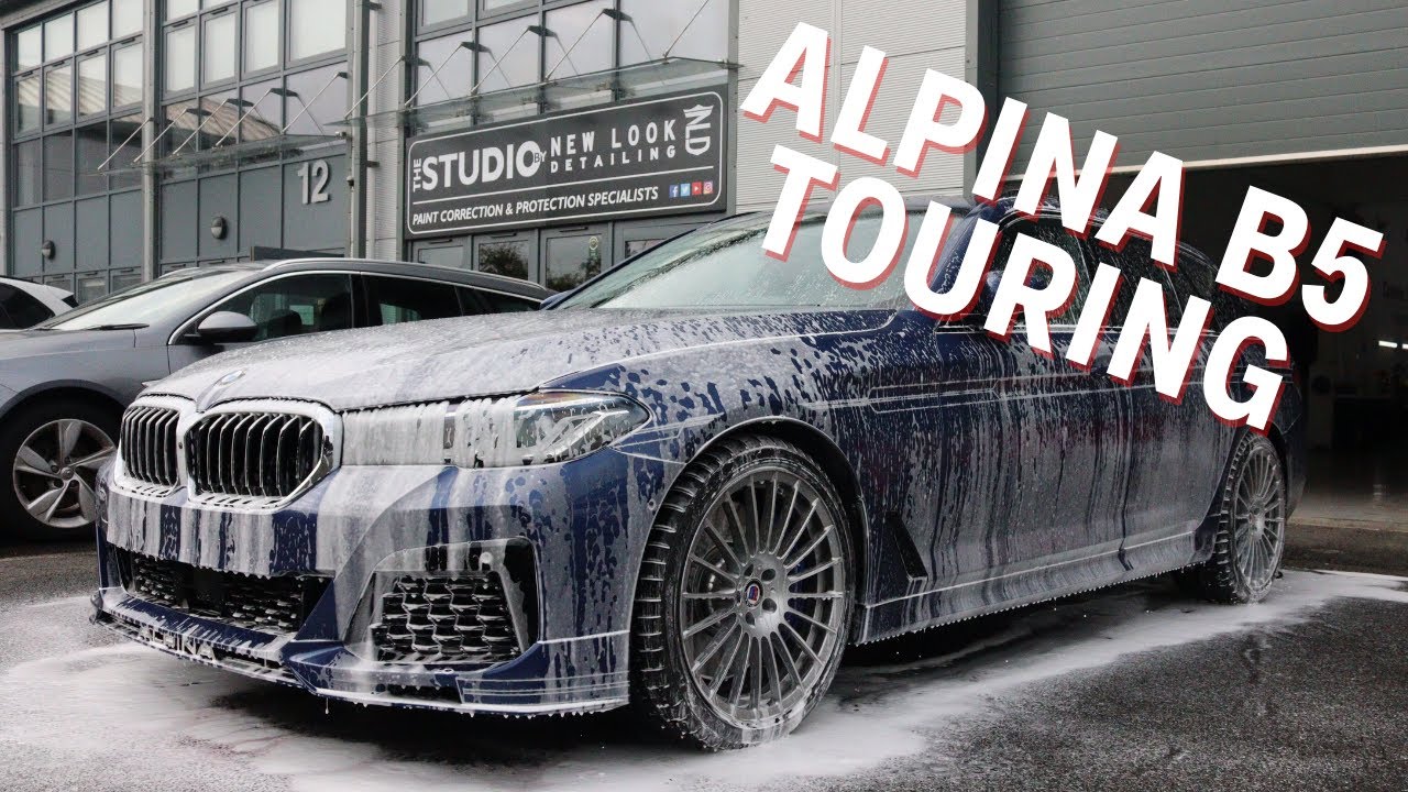 Rare BMW Alpina B5 receives PPF and Ceramic Pro Gold Package at the New Look Detailing studio!