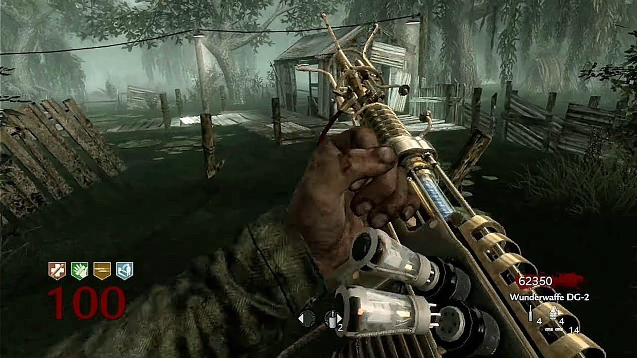 World at War Zombies: Shi No Numa - Round 100 Playthrough (No Commentary)