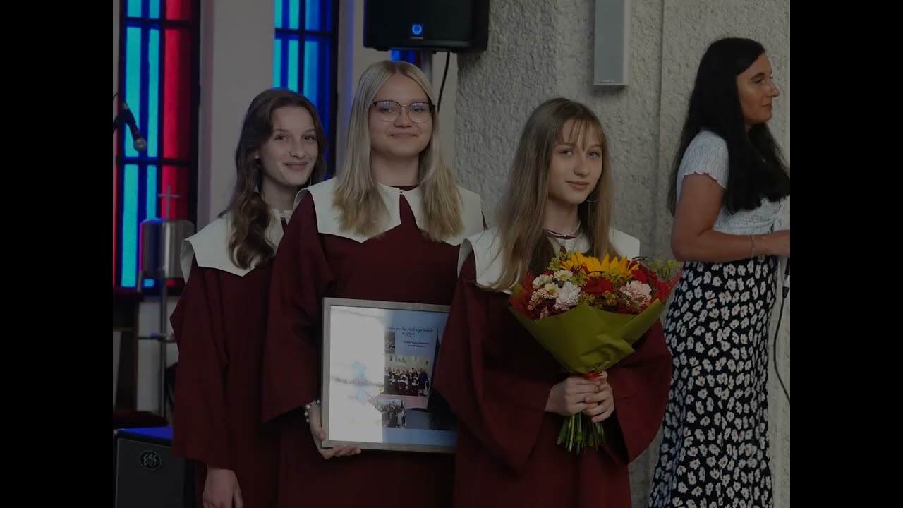 Parafia pw. św. A. Boboli Gdynia - Pueri Cantores - Pożegnanie ks. Piotra / foto /