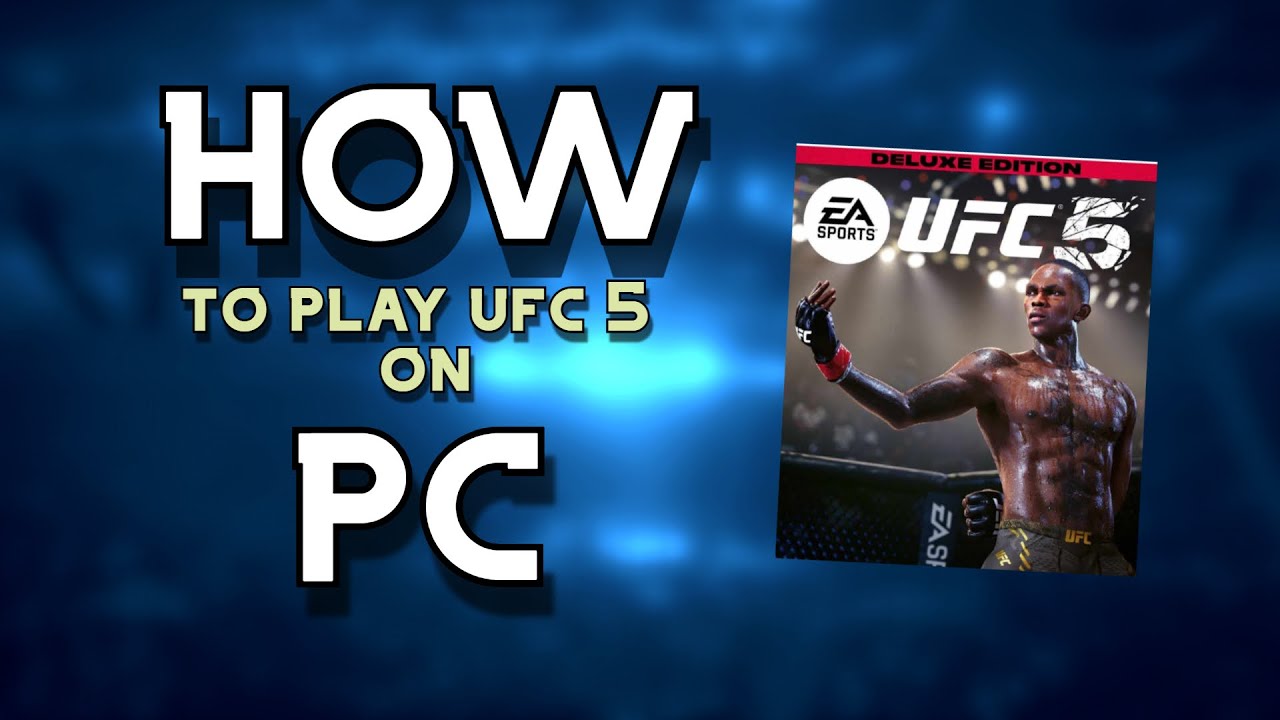 how to play UFC 5 on PC ✅