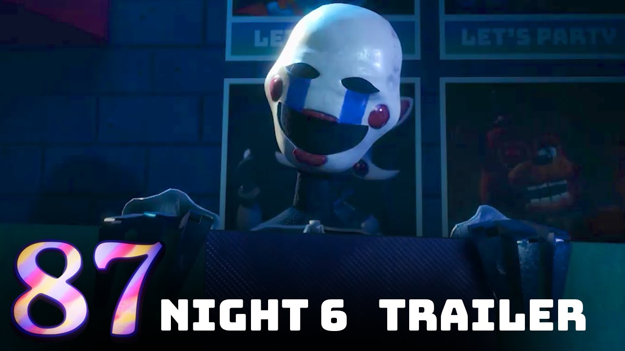 FNAF REWRITTEN 87 || NIGHT 6 ANNOUNCEMENT TRAILER