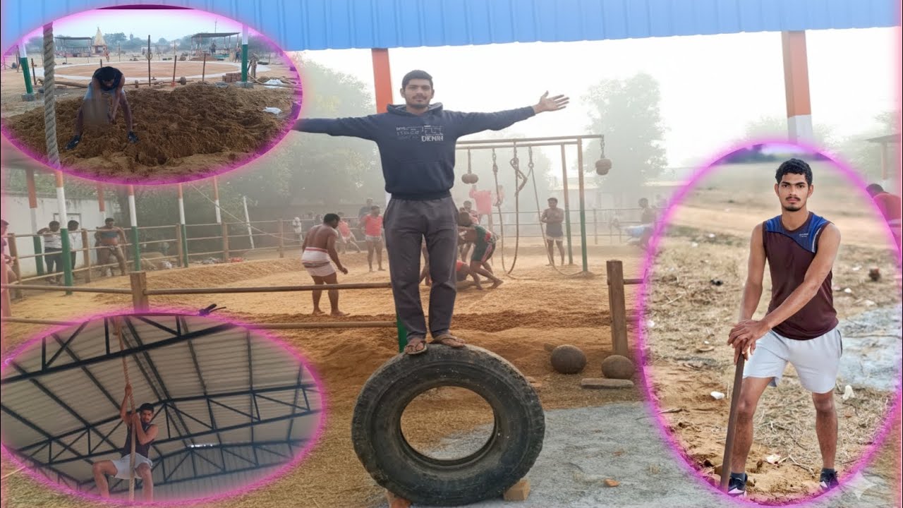 #Finally आज तो अखाड़ा के लिए टायर Le Aaye और अखाड़ा वर्कआउट day8