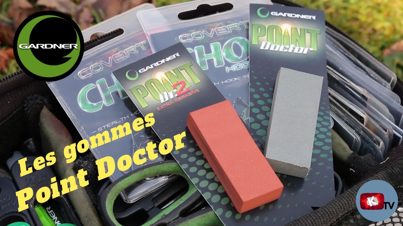 Les gommes Point Doctor - Gardner Tackle