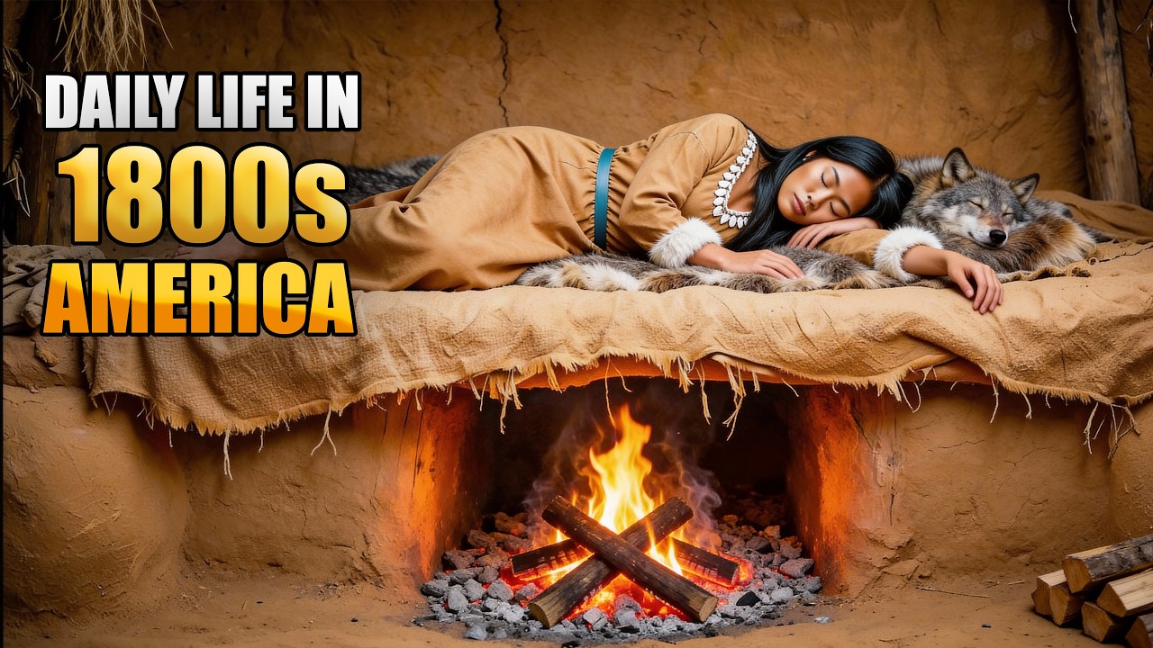 How Did Americans REALLY Survive Winter in 1800s Without Heating | Relaxing History to Fall Asleep