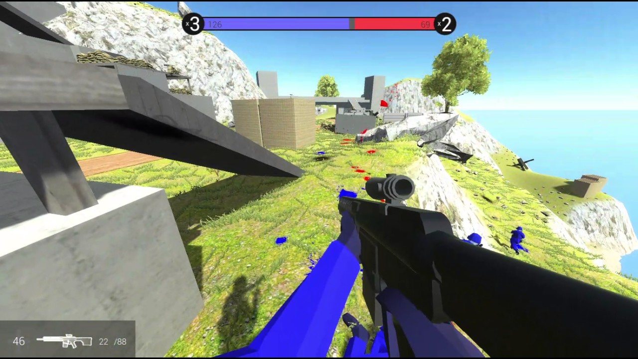 Let's Play Ravenfield fps (HD)