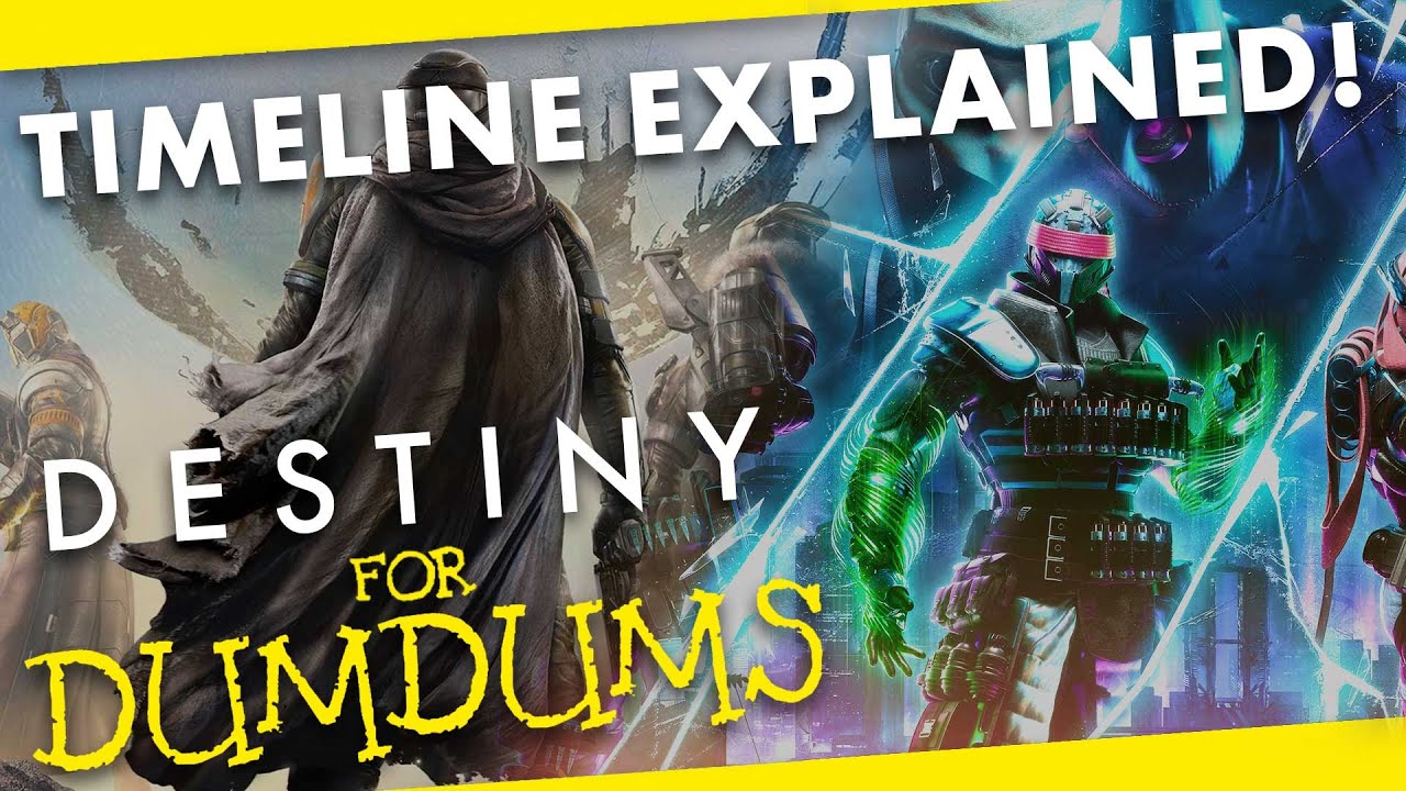 The ENTIRE Destiny story explained... poorly