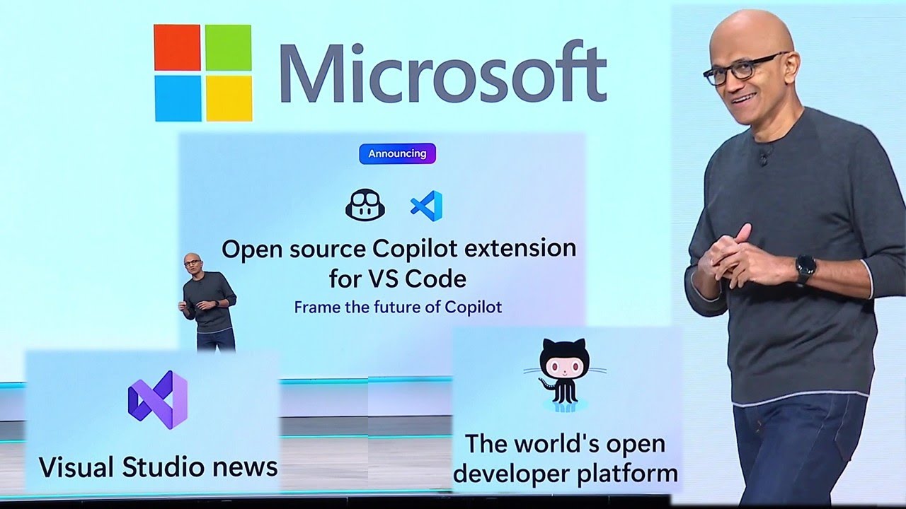 Satya Nadella Talks GitHub & Dev Tools | Build 2025 Highlights