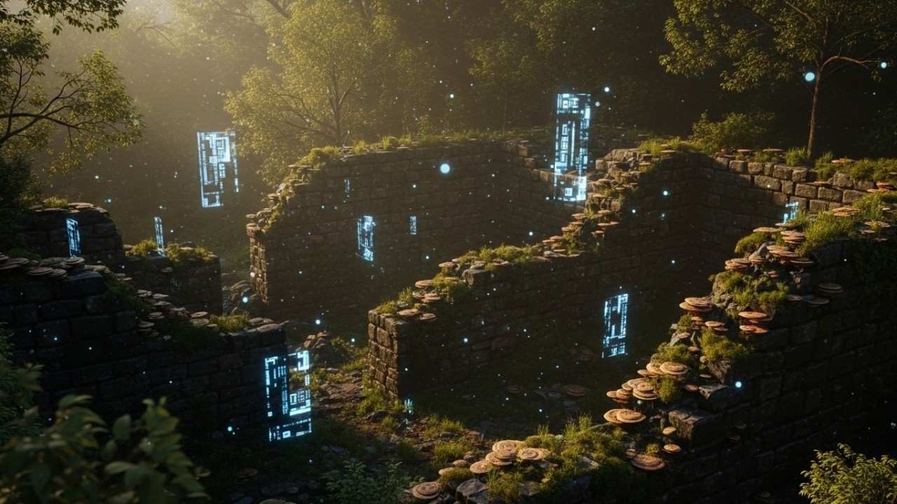 After Humans: The Earth's Silent Recovery - 4K Sci-Fi Ambient 【Dreamcore / Cybercore / Sleep BGM】
