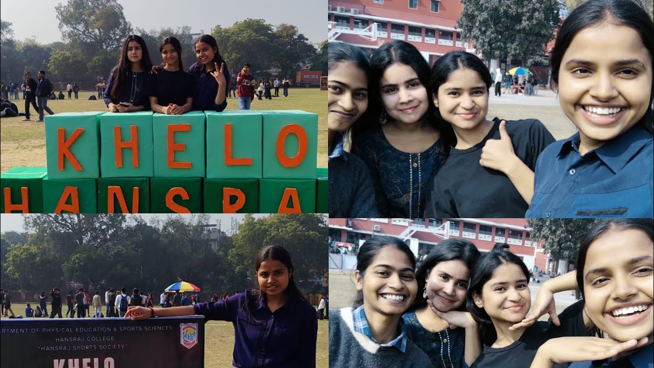Today .vlog #khelo hansraj first day of starting game and my all classmates play the game 