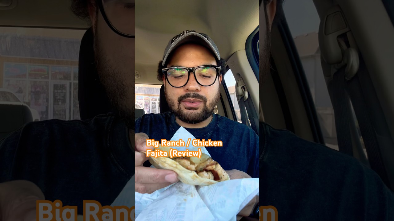 Whataburger Big Ranch Wrap / Chicken Fajita (Review) 