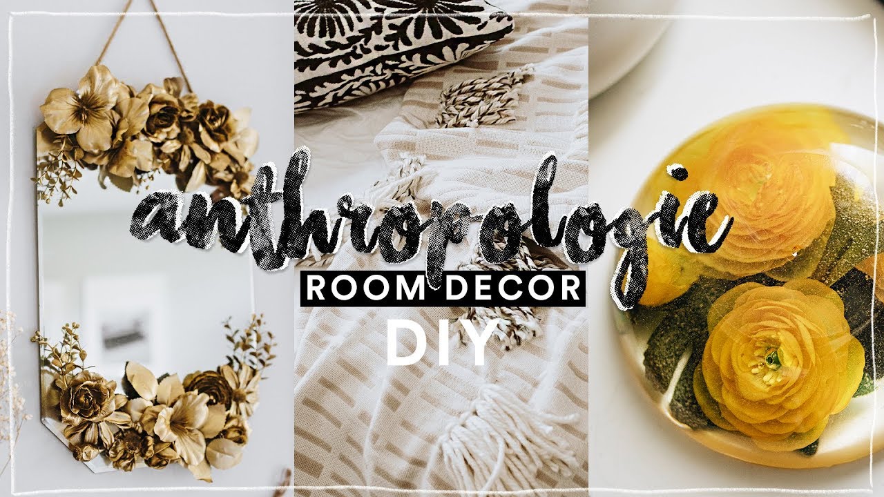 DIY Anthropologie Inspired Room Decor (2018) - Aesthetic + Affordable // Lone Fox