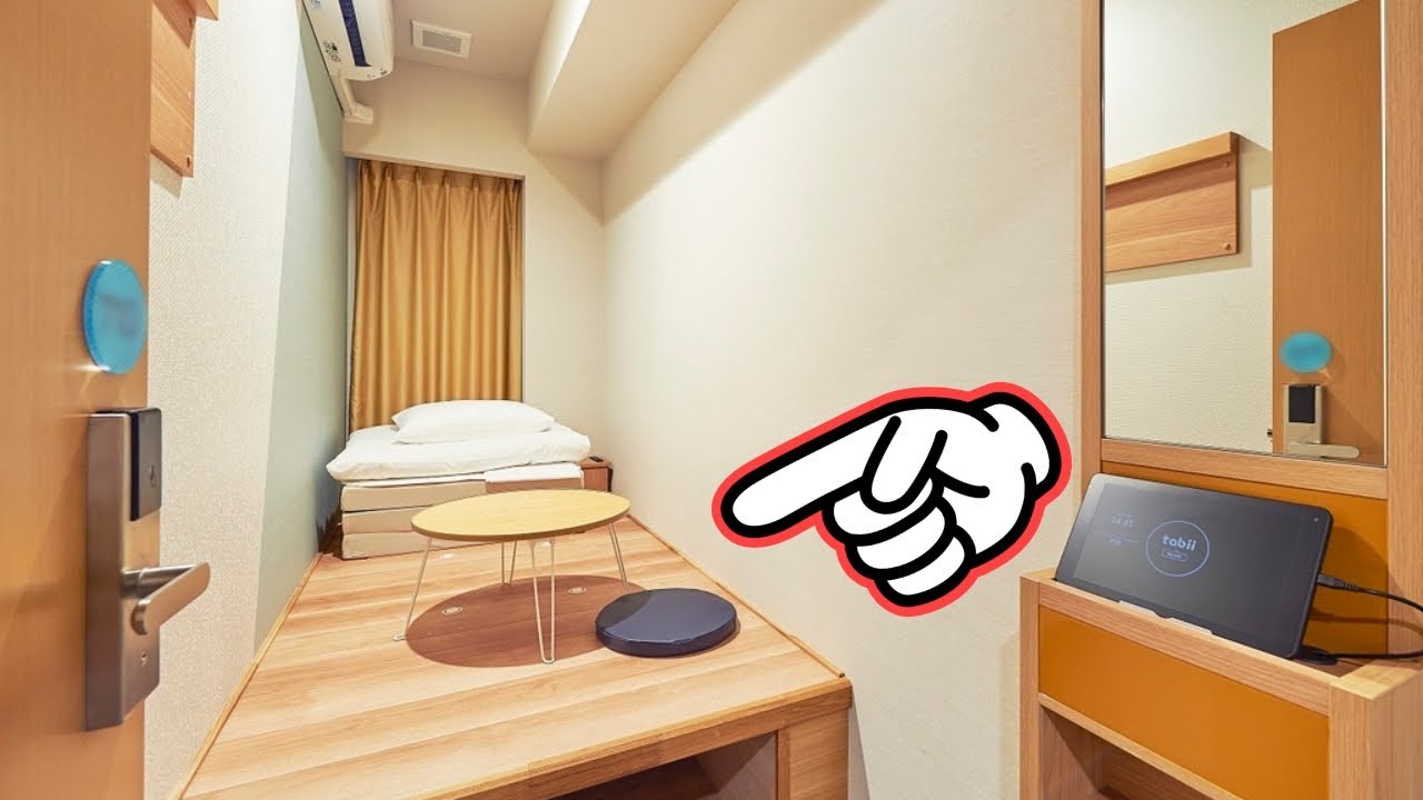 Полностью частный капсульный отель в Киото😴🛏 THE POCKET HOTEL KARASUMA-GOJO🏯🇯🇵