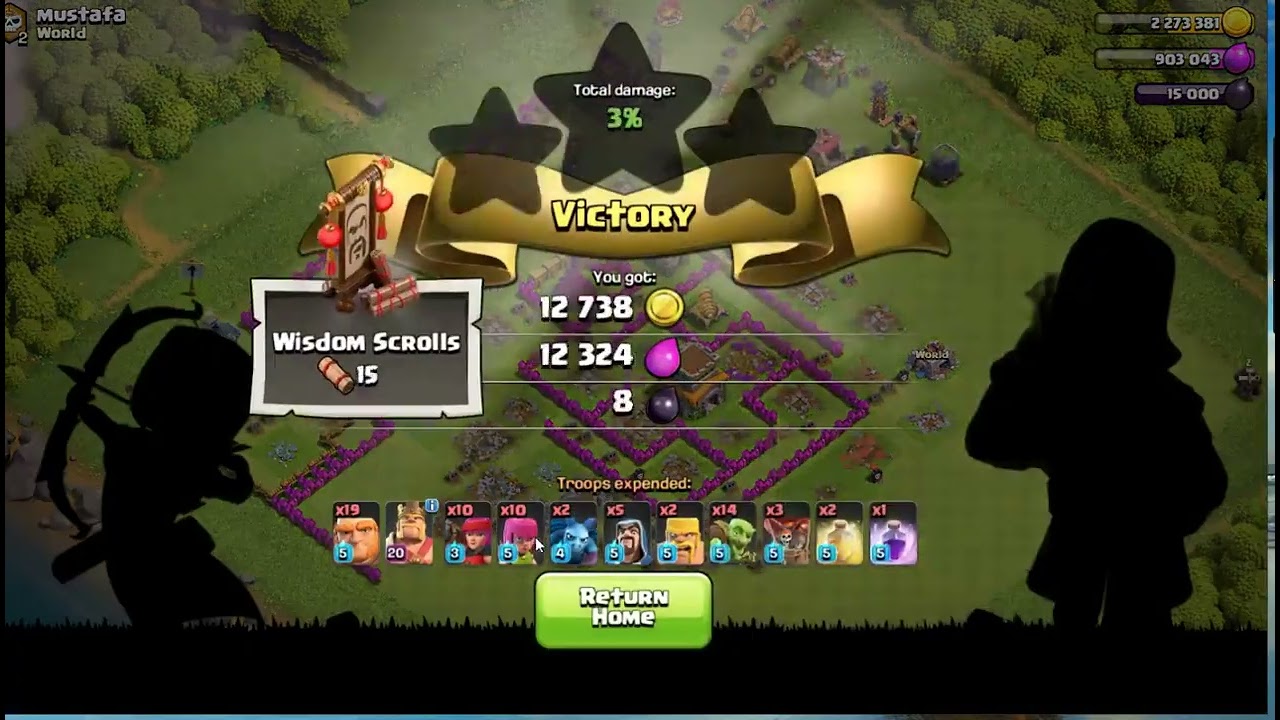 TH8 Trophy Base – Unbeatable Defense Layout!