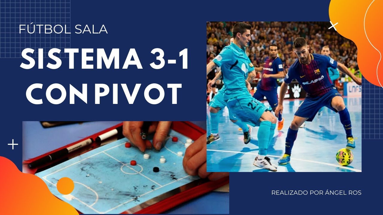 SISTEMA TÁCTICO ROTACIÓN 3-1 FÚTBOL SALA CON PIVOT