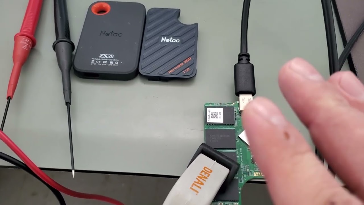 Netac SSD USB data recovery using Deepsar Stabilizer