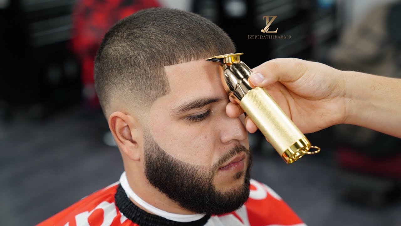 CLEANEST FADE WITH BEARD!!!!!