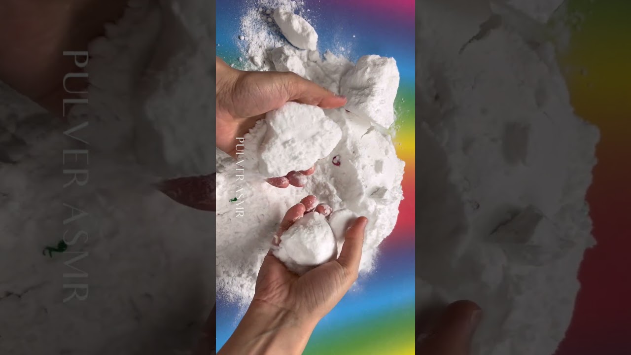 Baking soda and glitters  #sleepingaid #bakingsodaasmr  #bakingsoda  #oddlysatisfying