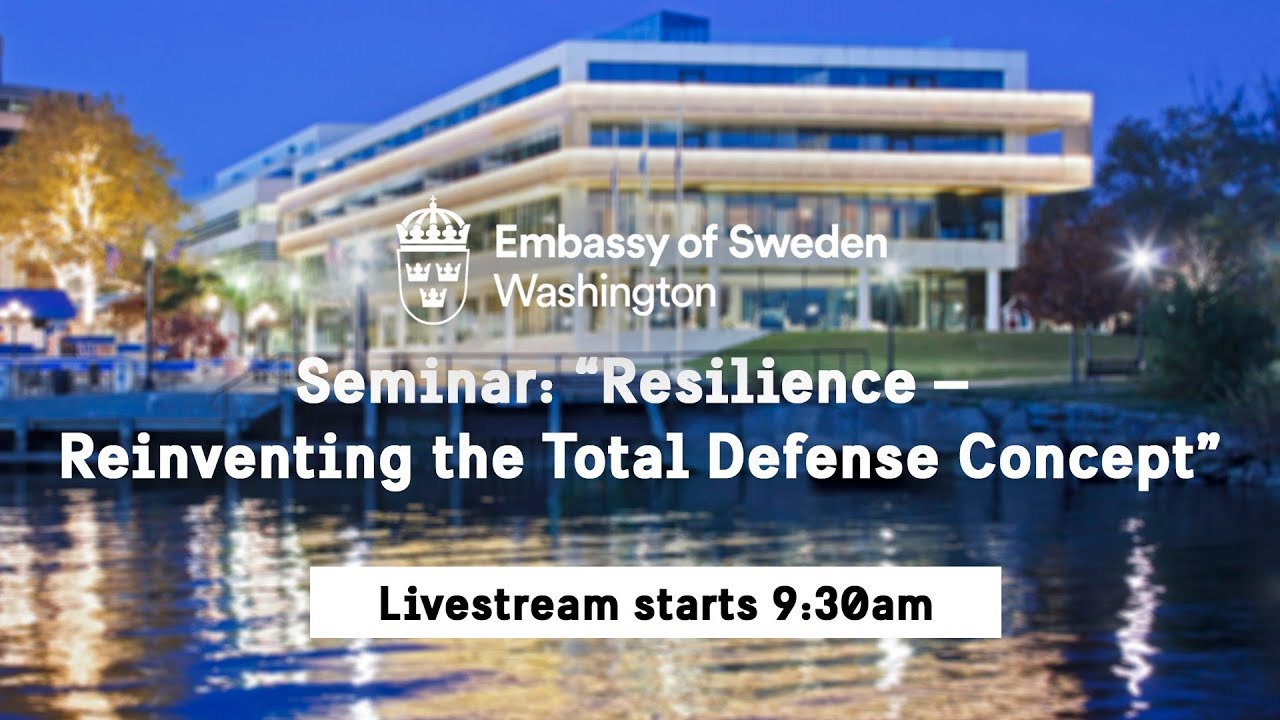 Seminar: &ldquo;Resilience &ndash; Reinventing the Total Defense Concept&rdquo;