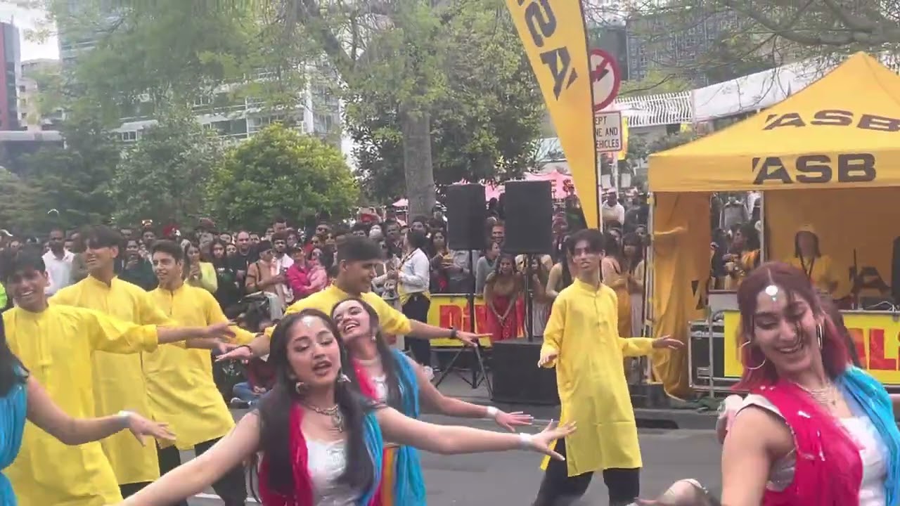 Khote Sikkey group Dance performance at Auckland Diwali festival 2023