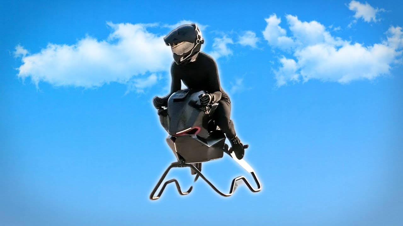 ЛЕТАЮЩИЙ МОТОЦИКЛ 2025 | Вот такой Volonaut Airbike ✅