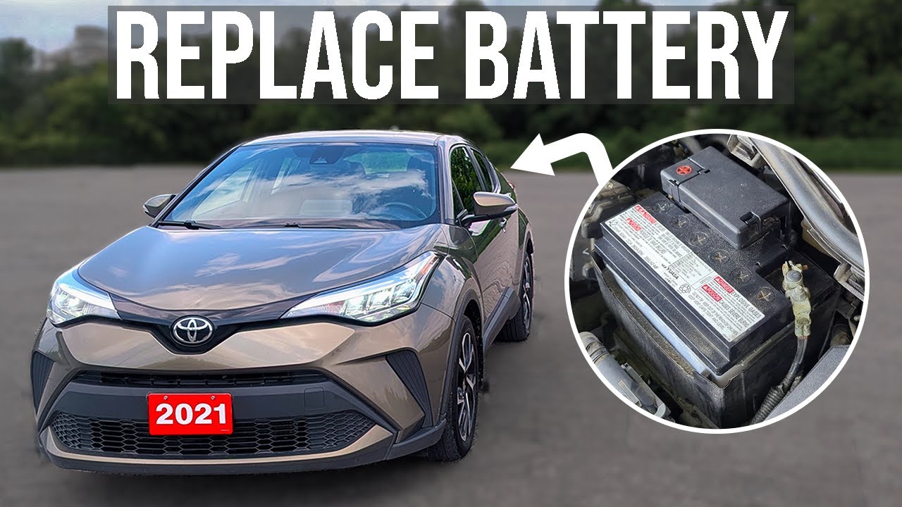 Как [ЛЕГКО] заменить аккумулятор — Toyota C-HR (2018-2022)