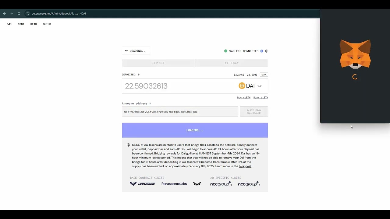 How to Mint AO Token ( AoTheComputer ) #ao #arweave