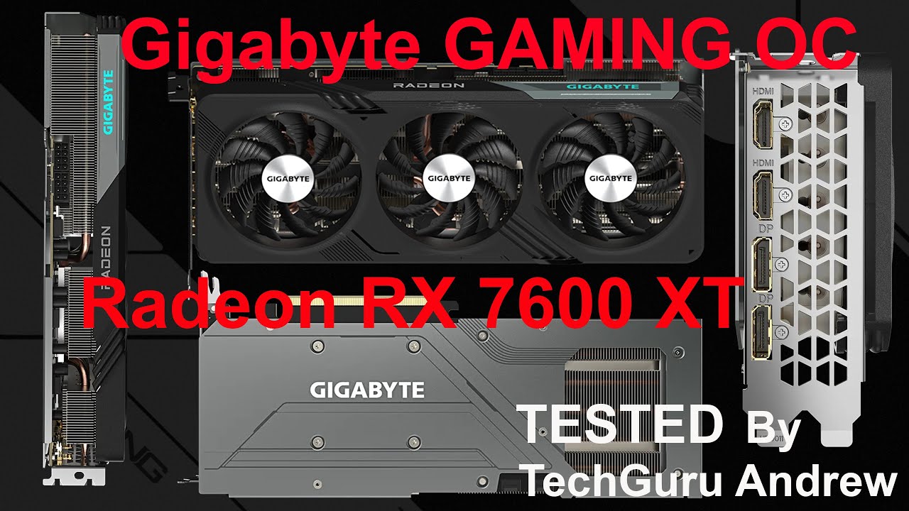 Gigabyte Radeon RX 7600 XT GAMING OC 16G