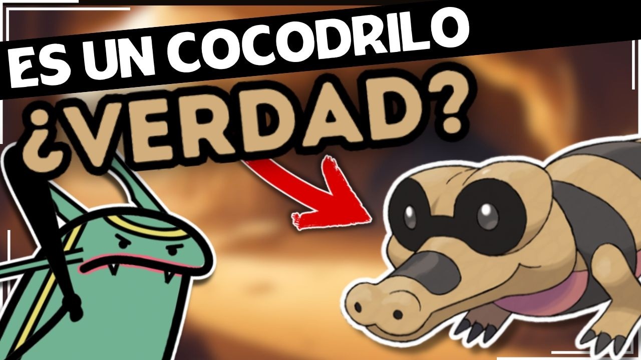 ¿!COCODRILOS del DESIERTO!? | Ecología Pokémon de Sandile