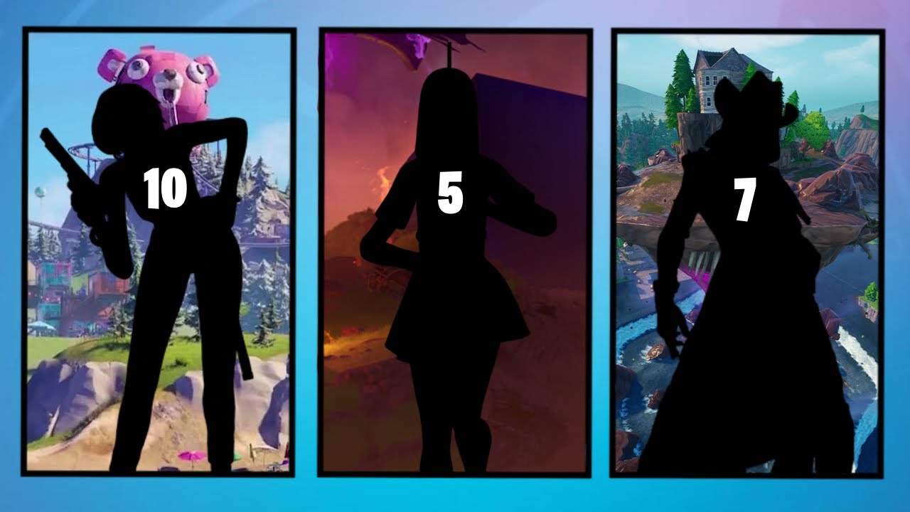 MY TOP 10 TIER 1 SKINS!
