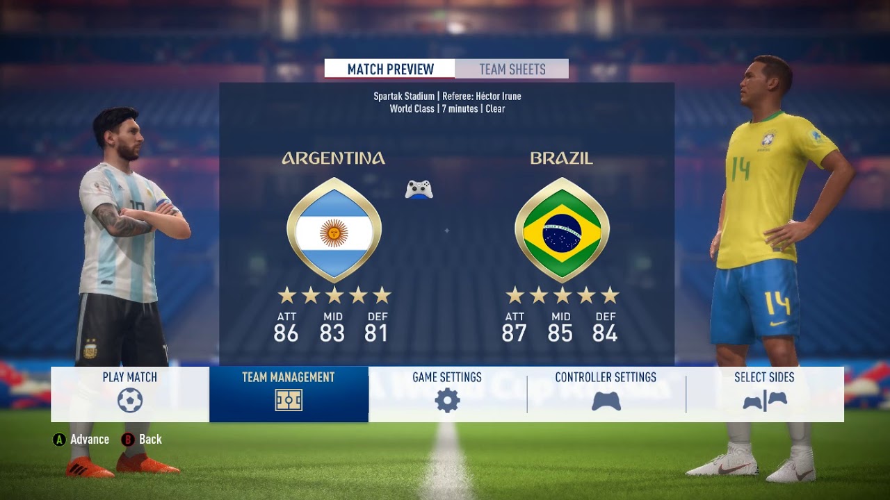 Fifa 18 squads fifa world cup 2018 Real Mod