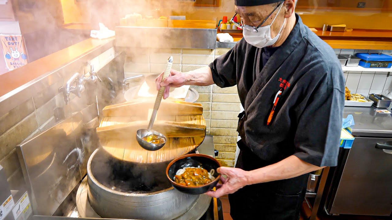 【大満足の三拍子】立ち食いのレベルを越えた老舗うどんそば屋。松屋 加納町店