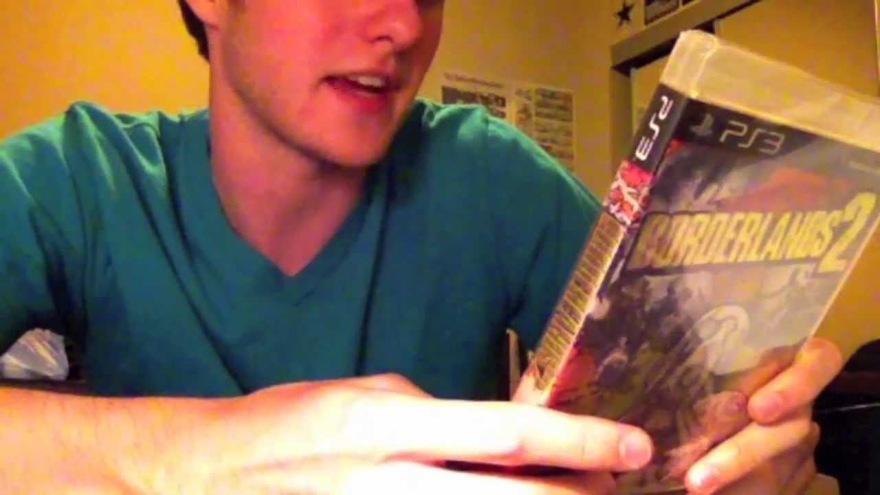Borderlands 2 Unboxing after midnight release