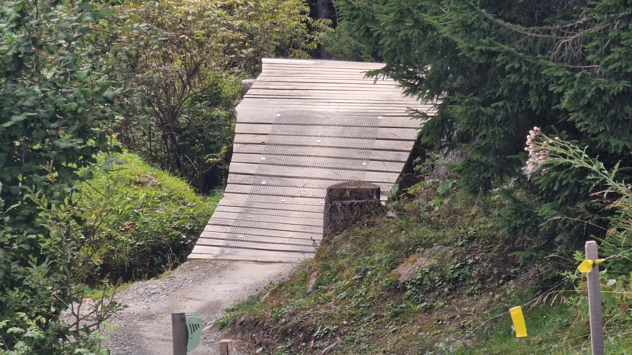 Der Runca Trail in Flims