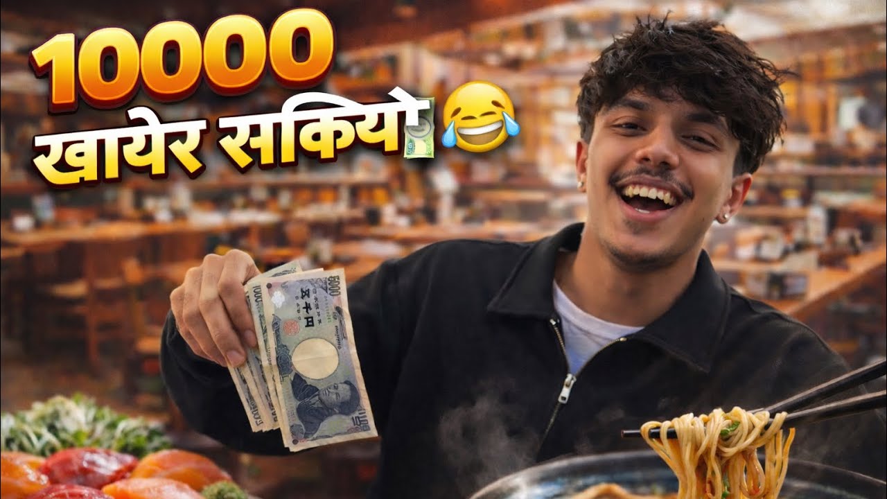 Khana Khadai 10000¥ Sakkiyo 😂🍣