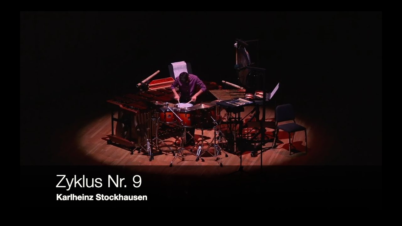 [LIVE] Zyklus by Karlheinz Stockhausen (Percussion Solo) / チクルス: カールハインツ・シュトックハウゼン作曲 (打楽器ソロ)