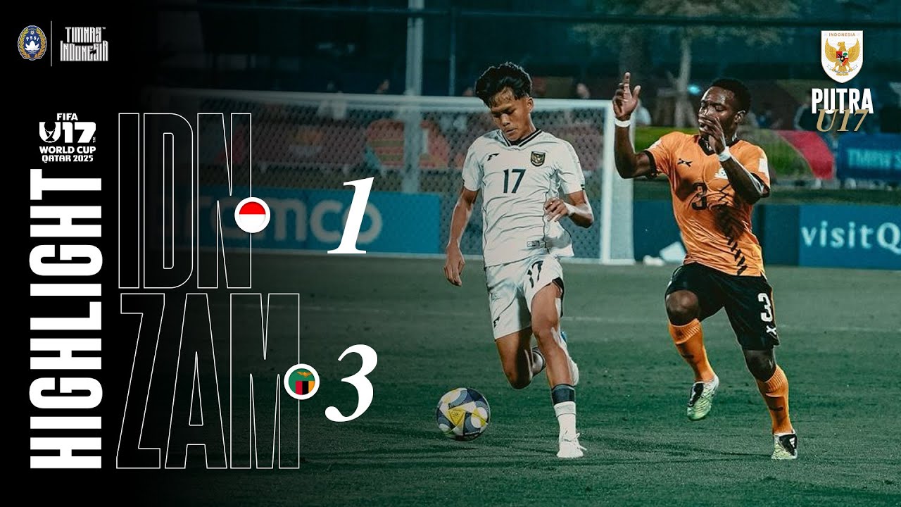 Highlights Indonesia vs Zambia | World Cup U17 2025
