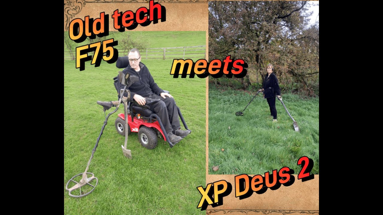 Old Tech Fisher F75 meets new tech XP Deus 2 #metaldetecting @xpmetaldetector