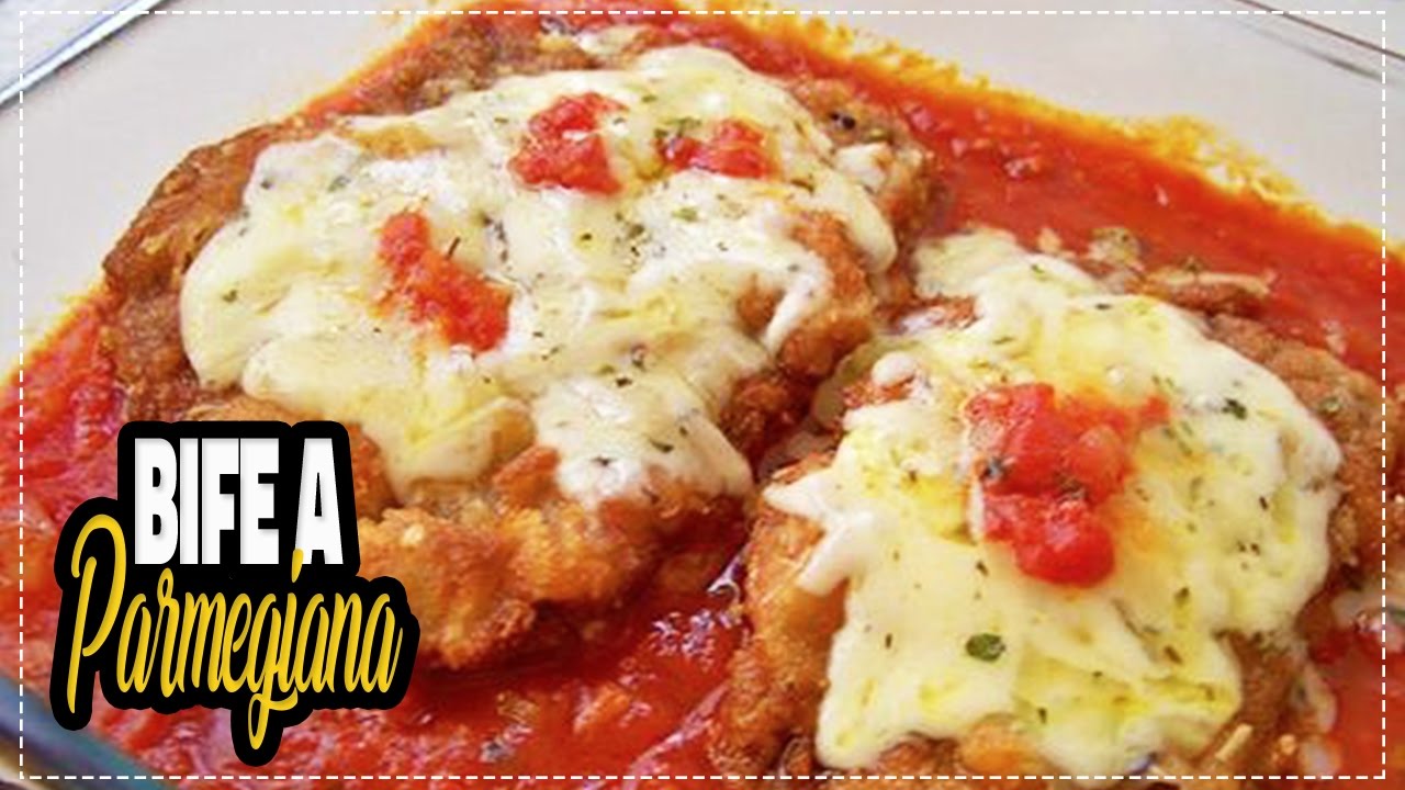 BIFE À PARMEGIANA FÁCIL #125 Receitas de Pai