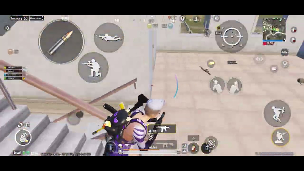 Long 1v2 #like #pubgmobile #bgmi #iphone #subscribe 