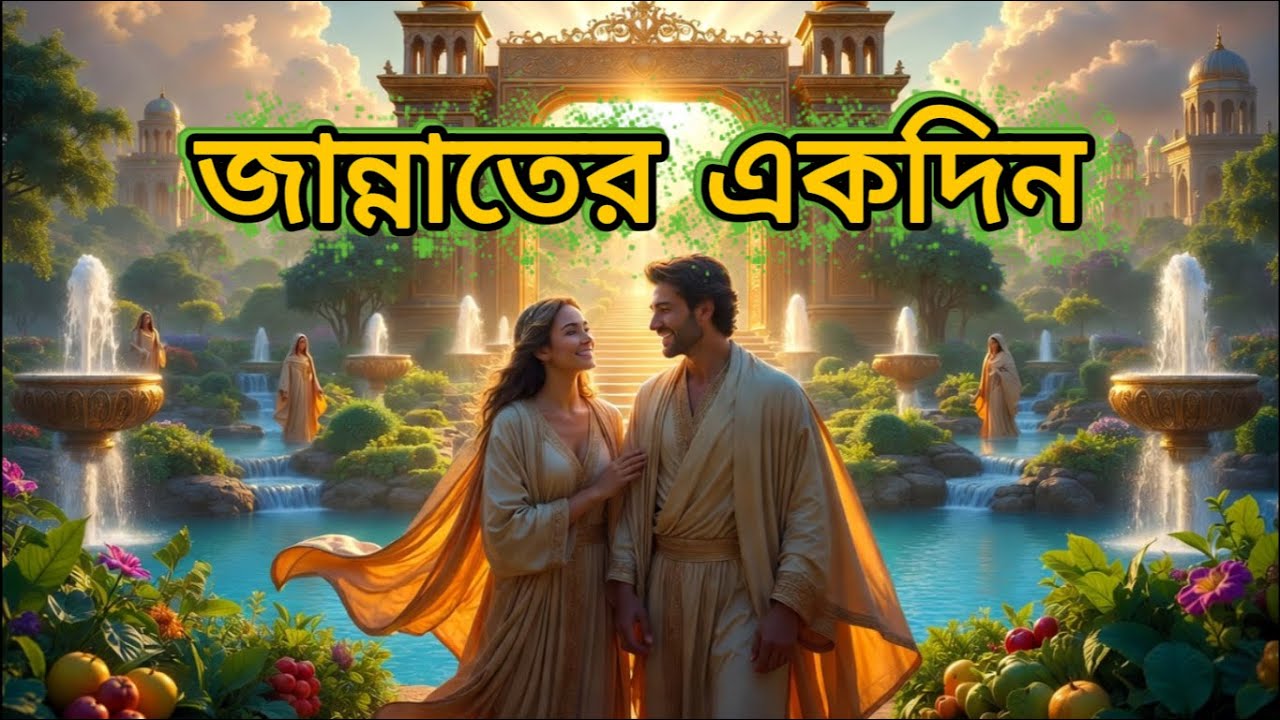 জান্নাতের জীবনের একদিন কেমন হবে? || কুরআন ও হাদিসের আলোকে কল্পনাতীত সুখ ||