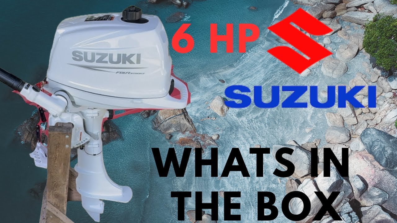 🛠️ Unboxing the 2025 Suzuki 6HP Outboard | First Look & Review