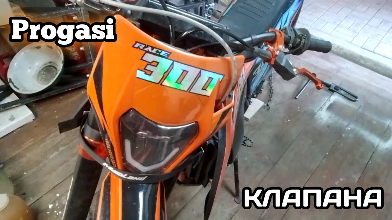 Progasi Race 300 (ZS182MN) клапана.