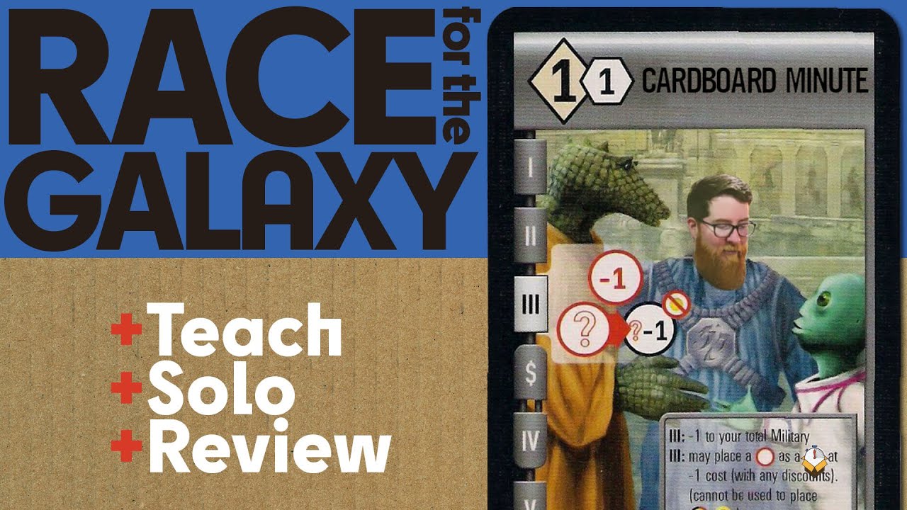 Race for the Galaxy - Solo and Review