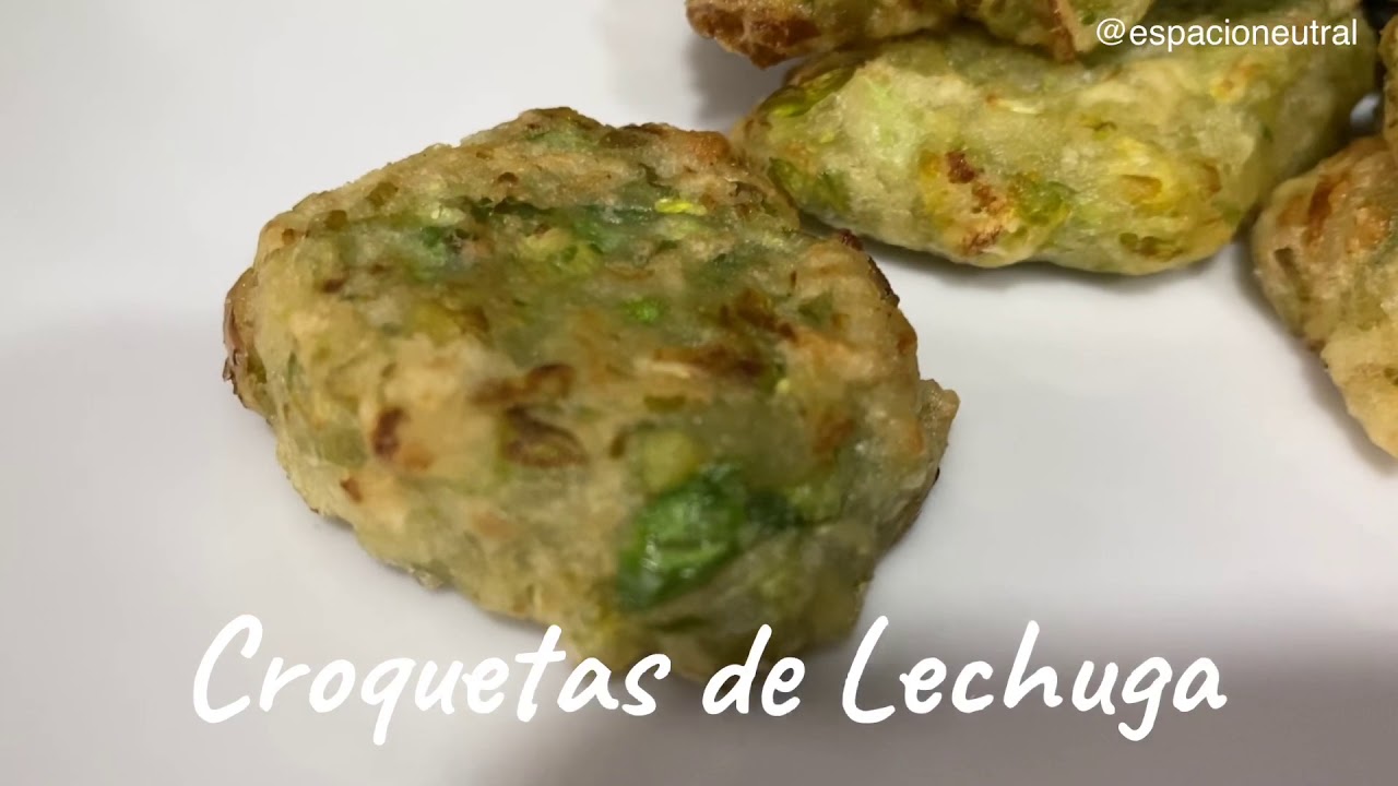 Receta de Croquetas de Lechuga NO TE IMAGINAS lo divias que son - Espacio Neutral -  #CocinaDeCrisis