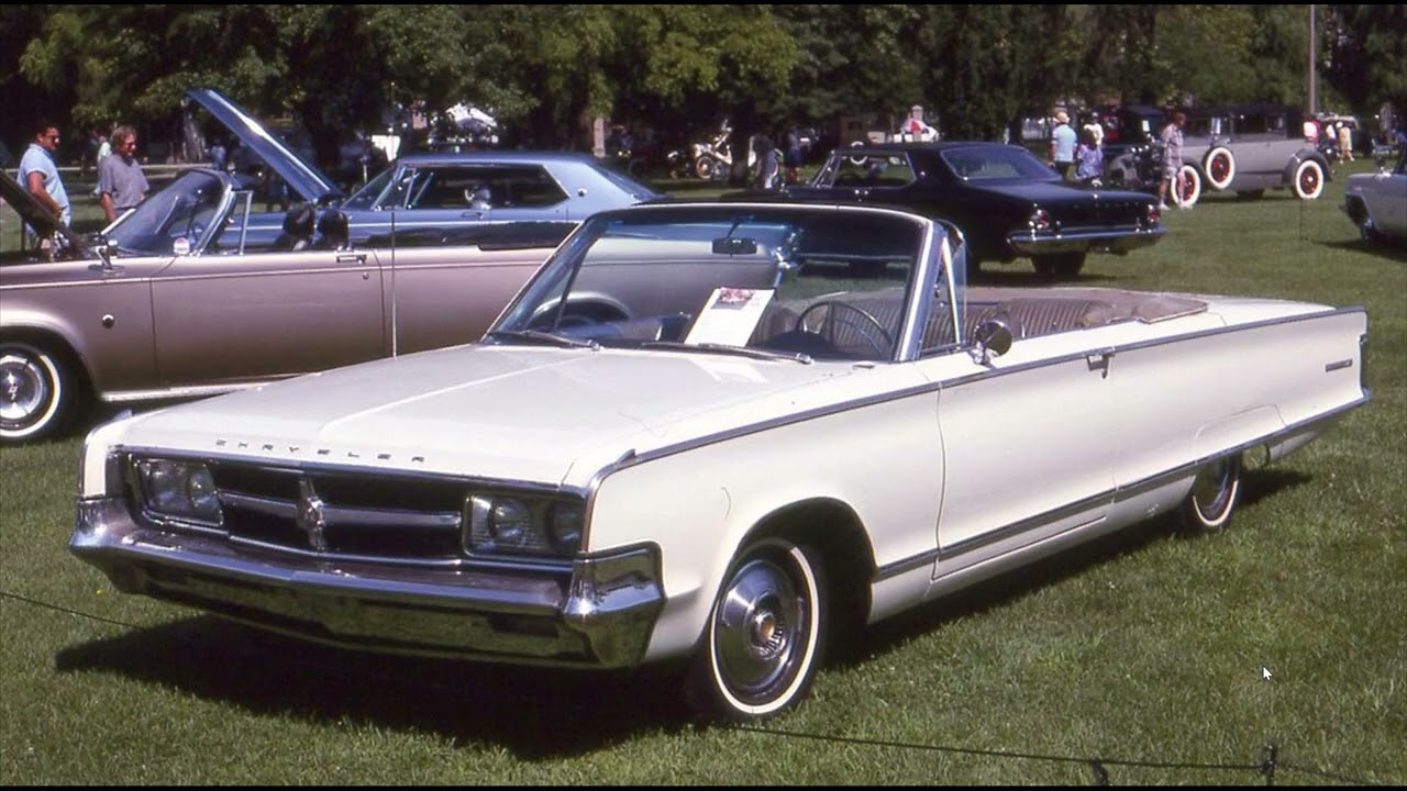 L. Chrysler 300 Letter Series 1955-1965.